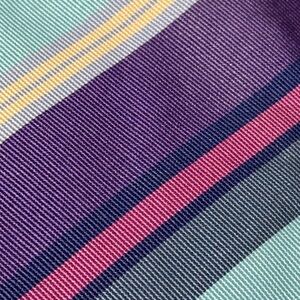 Robert Jenson Elegant Purple and Blue Striped Tie